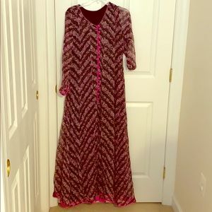 Maxi chiffon dress. Brand new, never been worn!
